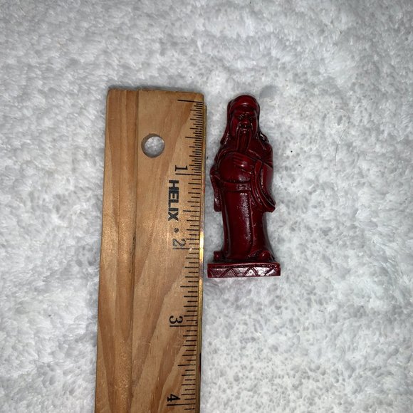 Set of 5 Red Chinese UCGC Resin Figures - Picture 8 of 11